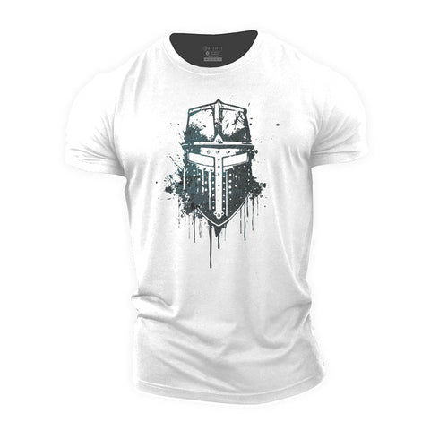 Men's Crusader Mask Cotton T-Shirt