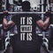 Men's It Is What It Is Printed Cotton T-shirt