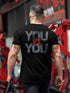 Men's You Vs You Printed Wording Printed T-shirt