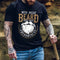 Men's With Great Beard Comes Great Awesomeness Print T-shirt