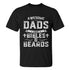 Men's Awesome Dads Have Bibles & Beards Print T-shirt