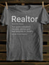 Unisex Real Estate Realtor Definition T-shirt