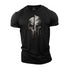 Men's Skeleton Spartan Cotton T-Shirt