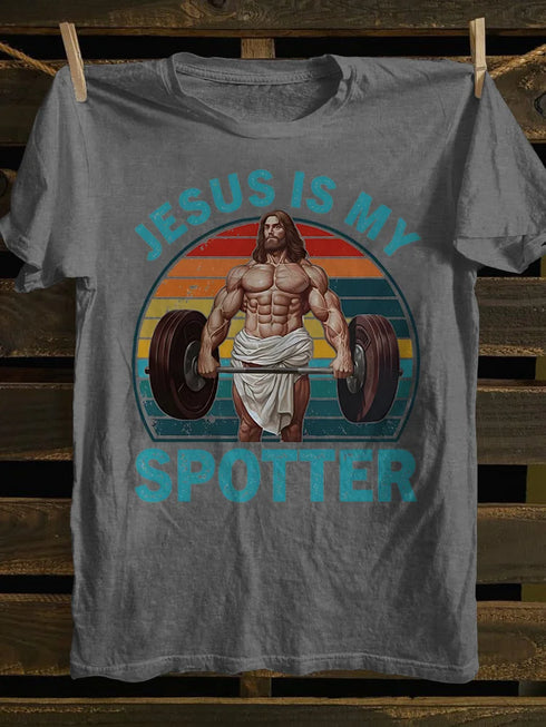Unisex Juses Is My Spotter T-shirt