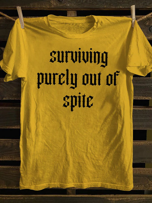 Unisex Surviving Purely T-shirt