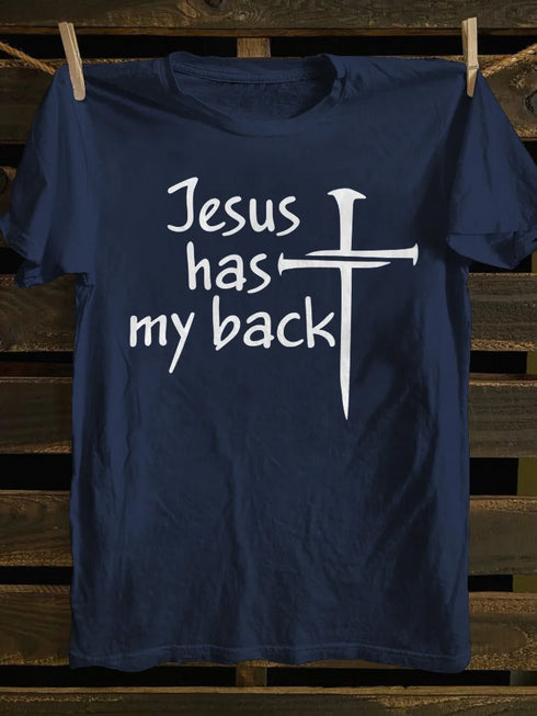 Unisex Jesus Has My Back T-shirt