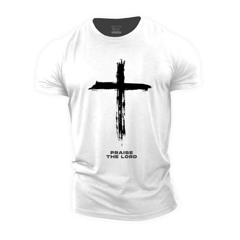 Men's Praise The Lord Cotton T-Shirt