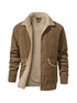 Men's Thickened Lambswool Winter Casual Loose Corduroy Jacket