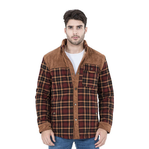 Men‘s Warm Pocket Casual Jacket Outwear