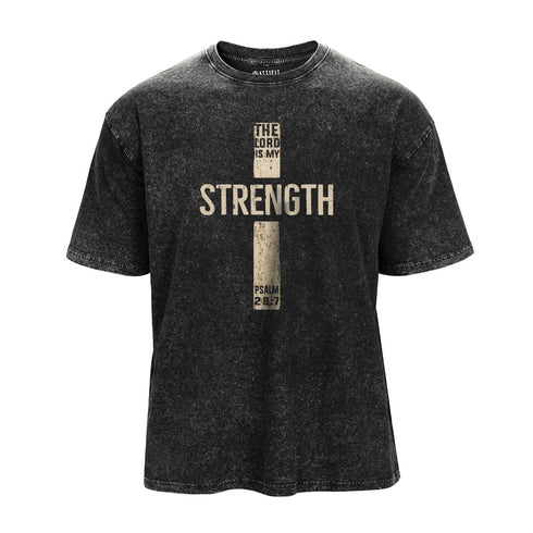 Men's The Lord Is My Strength Washed T-Shirt