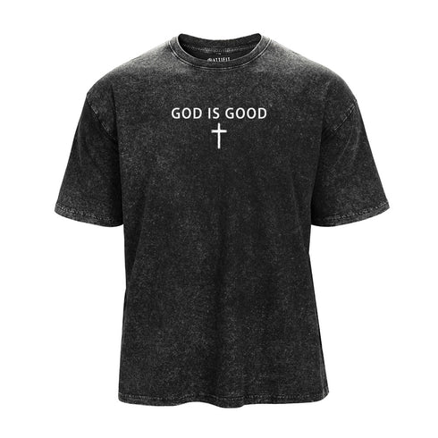Men's God Is Good Washed T-Shirt