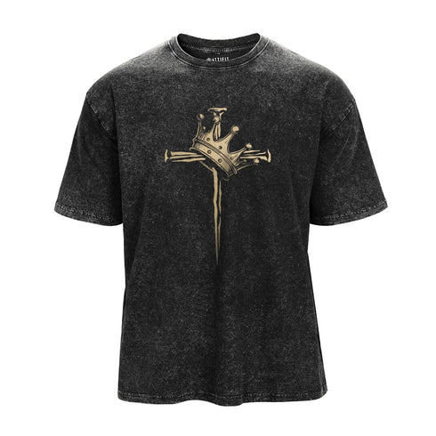 Men's Cross Crown Washed T-Shirt