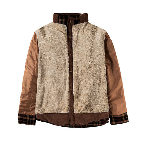 Men‘s Warm Pocket Casual Jacket Outwear