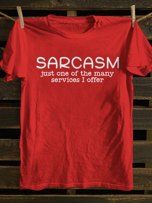 Unisex Sarcasm As A Service T-shirt
