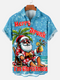 Men's 'Merry Drunk I'm Christmas' Christmas Funny Graphic Short Sleeve Hawaiian Shirt