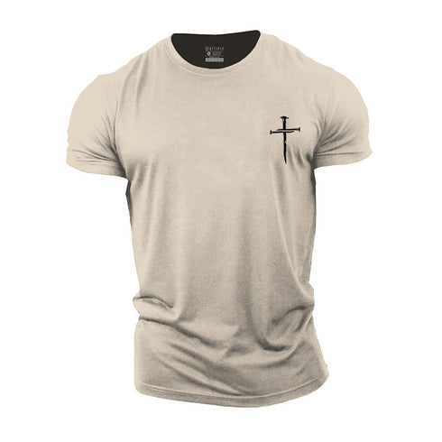 Men's Cross Print T-shirts