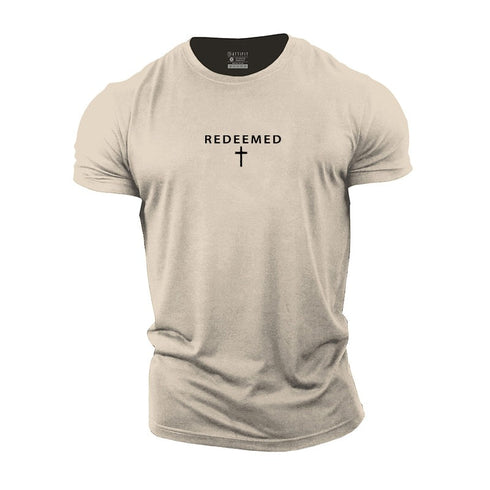 Men's Redeemed Printed Cotton T-Shirts