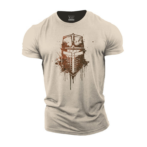 Men's Crusader Mask Cotton T-Shirt