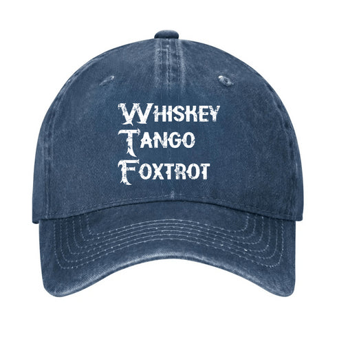 Men's WTF - WHISKEY TANGO FOXTROT CAP