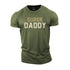 Men's Super Daddy Graphic Cotton T-Shirt
