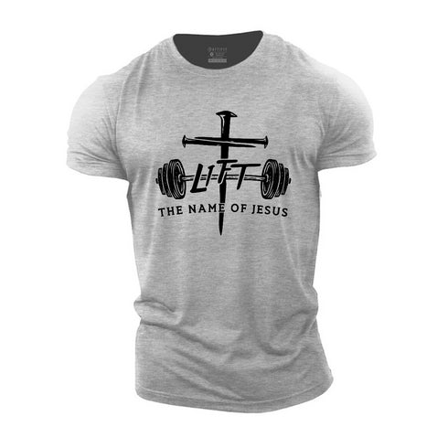 Men's The Man Of Jesus Cotton T-Shirt