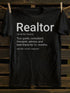 Unisex Real Estate Realtor Definition T-shirt