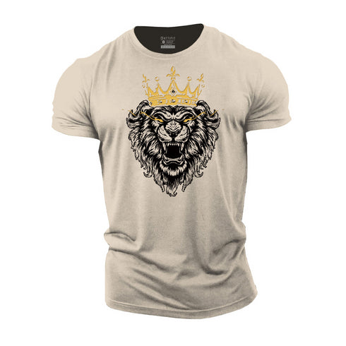 Men's Lion King Cotton T-Shirt