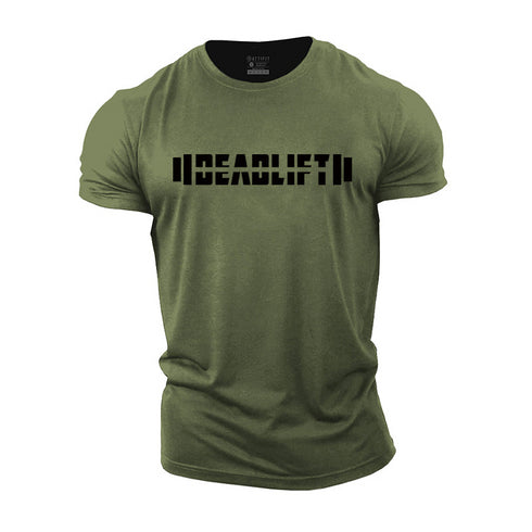Men's Deadlift Cotton T-Shirt