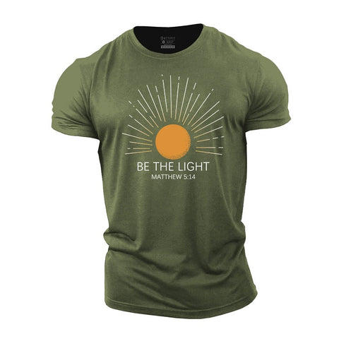 Men's Be The Light Cotton T-Shirts