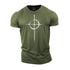 Men's Celtic Cross Graphic Cotton T-Shirts