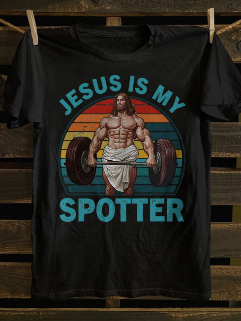 Unisex Juses Is My Spotter T-shirt