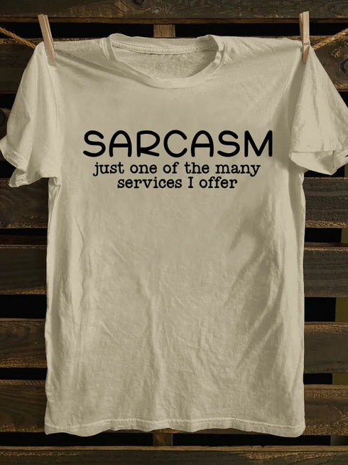 Unisex Sarcasm As A Service T-shirt
