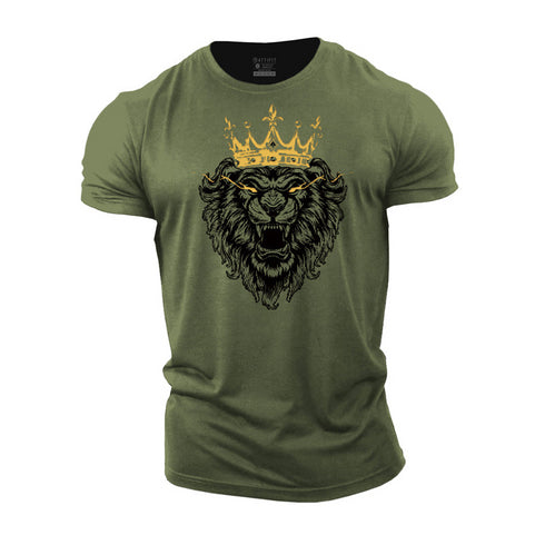 Men's Lion King Cotton T-Shirt