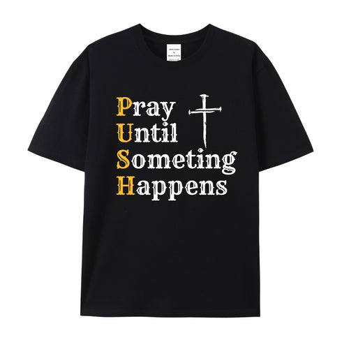 Unisex Pray Cotton T-Shirt