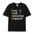 Unisex Pray Cotton T-Shirt
