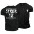 Men's Team Jesus 12 Cotton T-Shirt