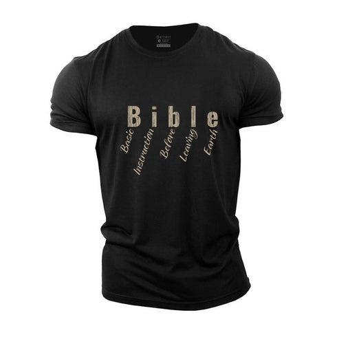 Men's Bible Cotton T-Shirt