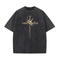 Unisex Cross Crown Washed T-Shirt