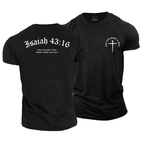 Men's God can make a way Cotton T-Shirt