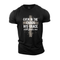 Men's Even In The Chaos His Grace Still Finds Me Cotton T-Shirt