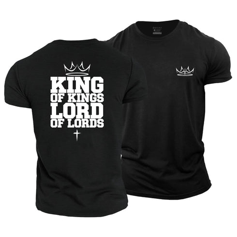 Men's King Of Kings Lord Of Lords Cotton T-Shirt