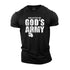 Men's Enlisted in God's Army Cotton T-Shirt