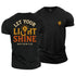 Men's Let Your Light Shine Cotton T-Shirt