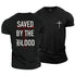 Unisex Saved By The Blood Cotton T-Shirt