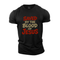 Men's Saved By The Blood Of Jesus Cotton T-Shirt