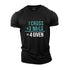 Men's Cross Nail Forgiven Cotton T-Shirt
