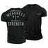 Men's Embracing Weakness Produces Strength Cotton T-Shirt