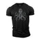 Men's Viking Rune Octopus Cotton T-Shirt