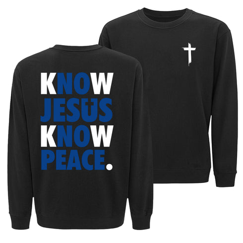 Know Jesus Know Peace Sweatshirt