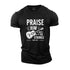 Men's Praise Him With The Strings Cotton T-Shirt